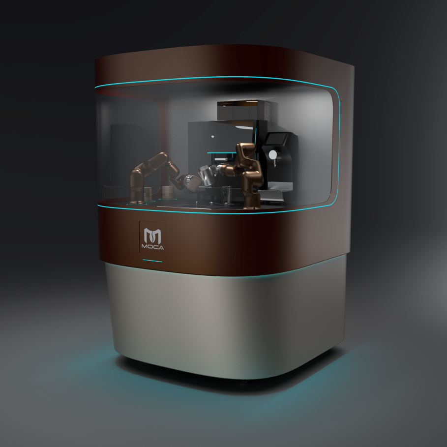Small Guangdong Robot Arm Cafe Machine Fully Automatic Vanding Machine