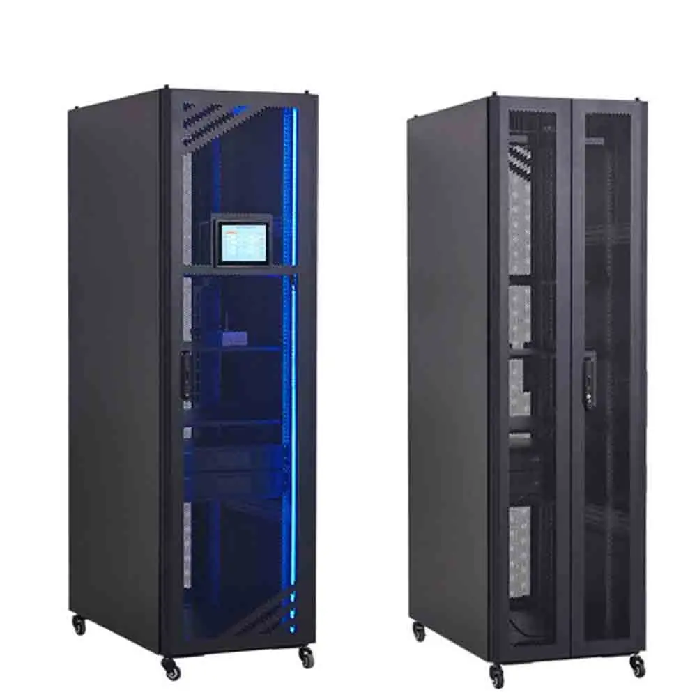 19inch with 8" LCD screen and Intelligent lock,Smart Server Rack