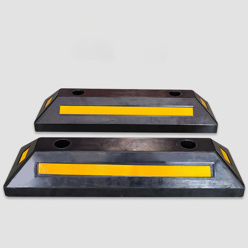 Factory Direct Supply Parking Lot Wheel Alignment Rubber Wheel Stopper