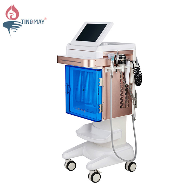 6 в 1 Алмазный пилинг и hydrofacials струи воды Aqua лица Hydra дермабразия hydrafacials машина TM-LQ6.0