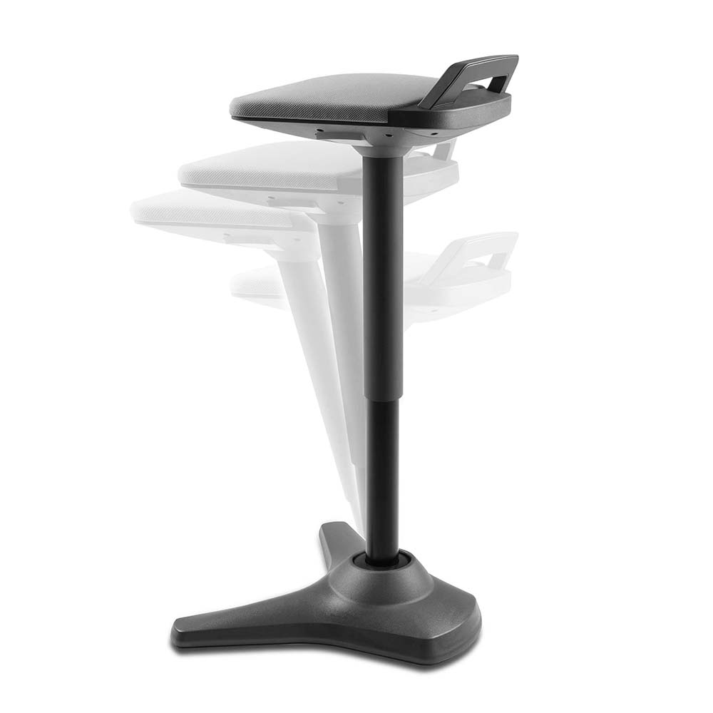 Happyland Backless Boutique Small Chair Adjustable Portable Retractable Folding Swing Stool