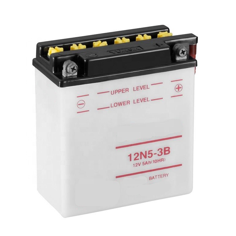 Сухая батарея 12N5-3B 12v 5Ah 120L * 62*130H (мм) АКБ для мотоциклов, батареи