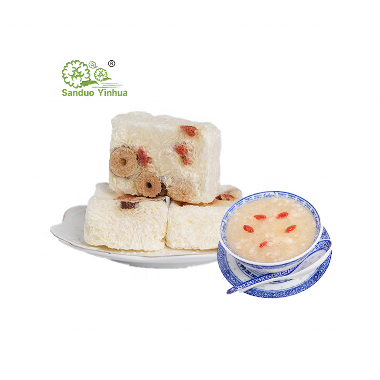 New high quality china manufacture Instant Soup fast food breakfast healthy food freeze dried dragon fruit tremella soup