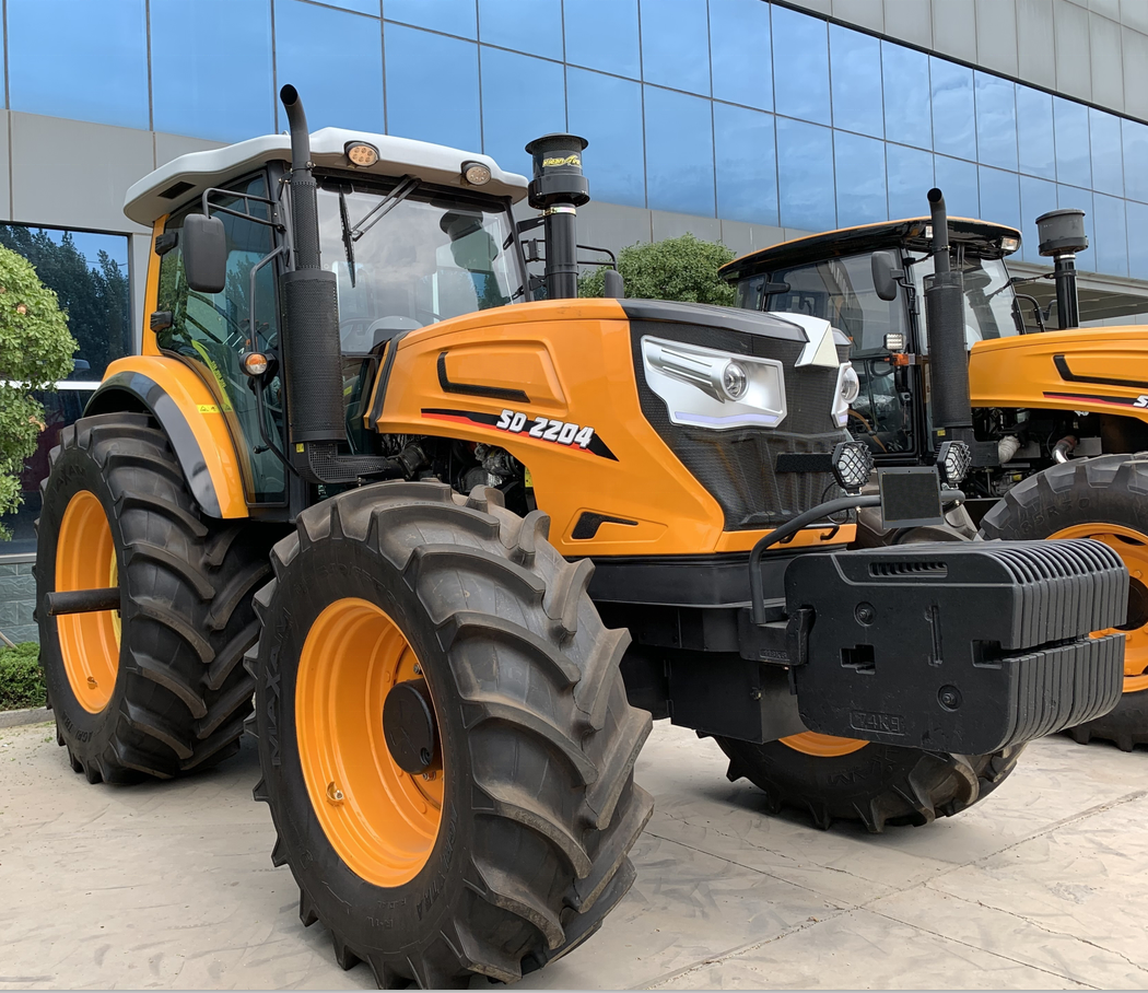 Сельскохозяйственный колесный трактор Shidi Brand 200HP-300HP, работающий с сельскохозяйственными инструментами