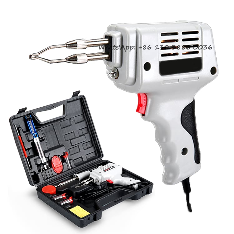 100W Soldering Iron Pistol Li-ion Automatic Dormant Welding Gun Tool Rechargeable Cordless Soldering Iron