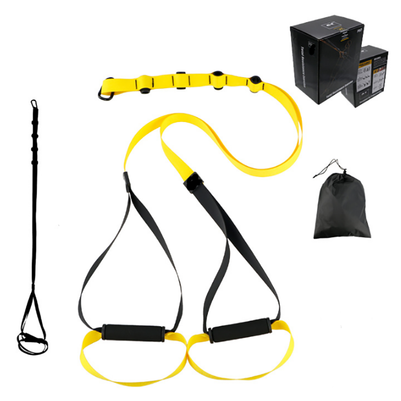 straps gym suspensions bands tape training strap pull rope with door for home and gym training