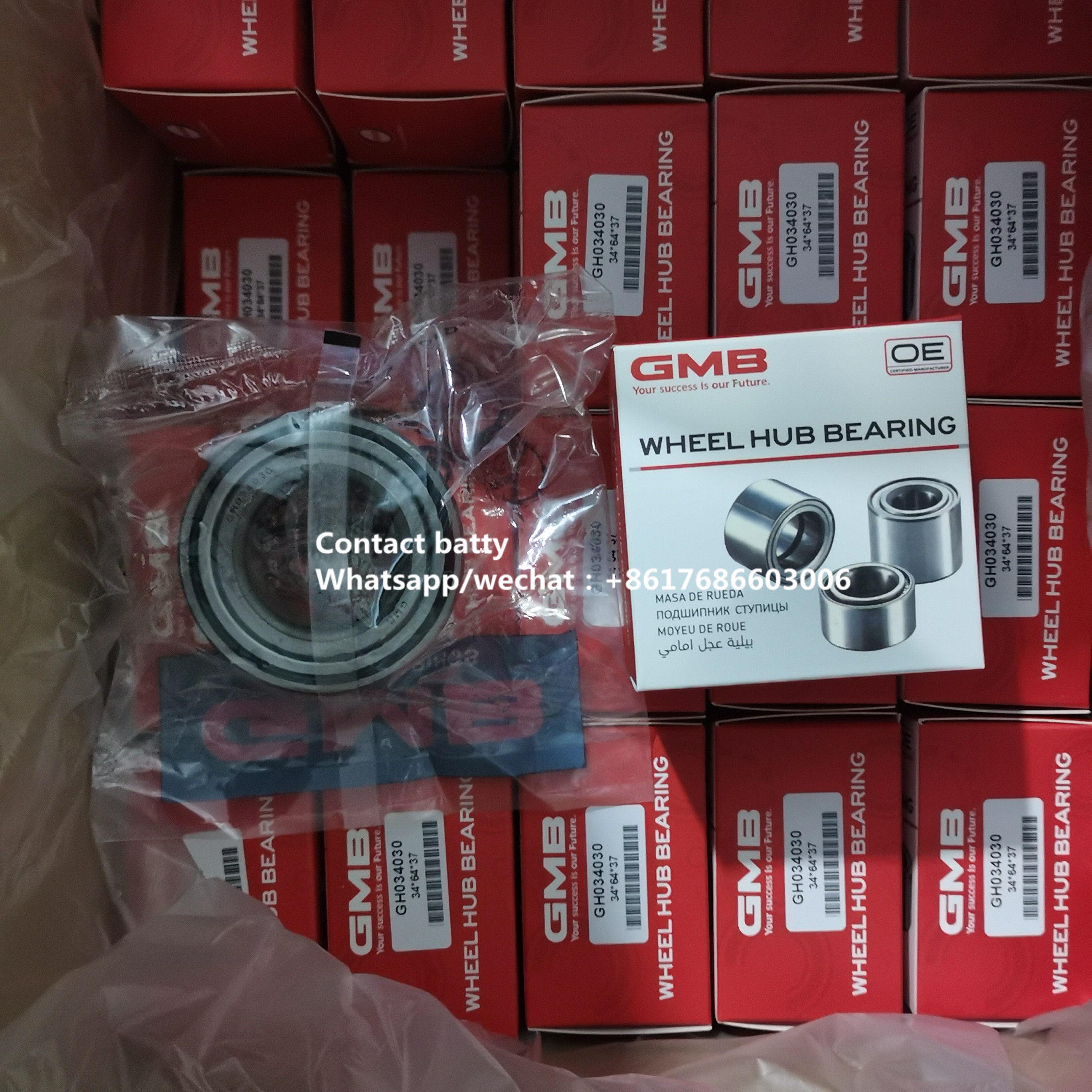 GMB WHEEL BEARING GH034030 Automotive hub bearing DAC346437 34BWD04BCA70 for CHEVROLET AVEO