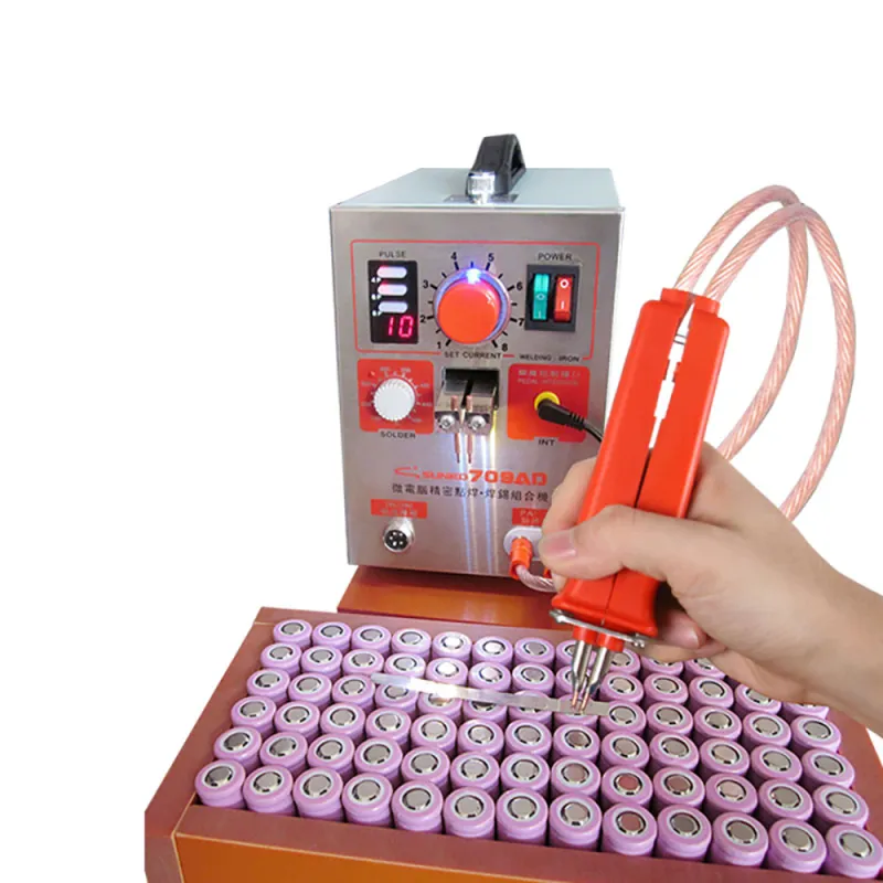 2 in 1 3200W Spot Welder Soldering Iron Station 709A spot welding machine for lithium ion battery