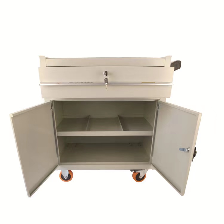 Manufacturers supply one layer drawer tool cart metal tool cabinet trolley drawer