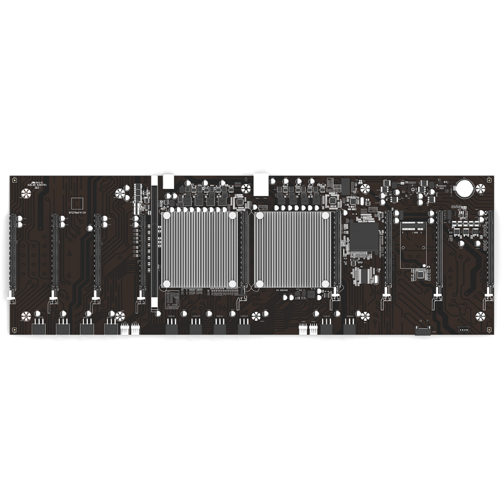 Совершенно новая материнская плата X79 9GPU для RTX3060 специальная графическая карта, полная скорость 48mh/s 60 мм Слот