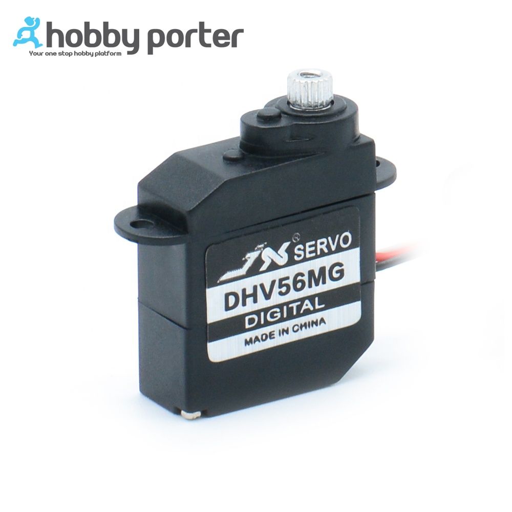 Цифровой мини-сервопривод JX Servo DHV56MG с металлической шестерней