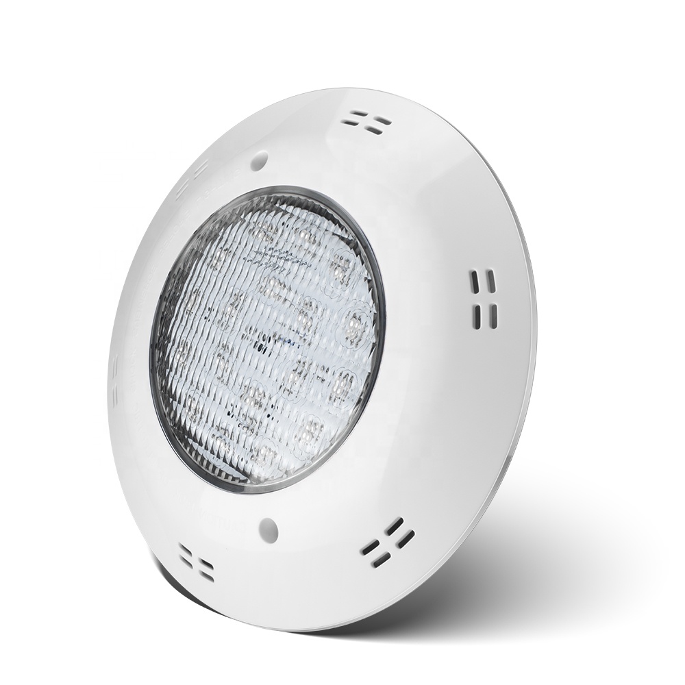 Водонепроницаемая подводная Светодиодная лампа для бассейна, IP68, RGBW, DMX512, 2 провода, 12 В переменного тока, 15 Вт