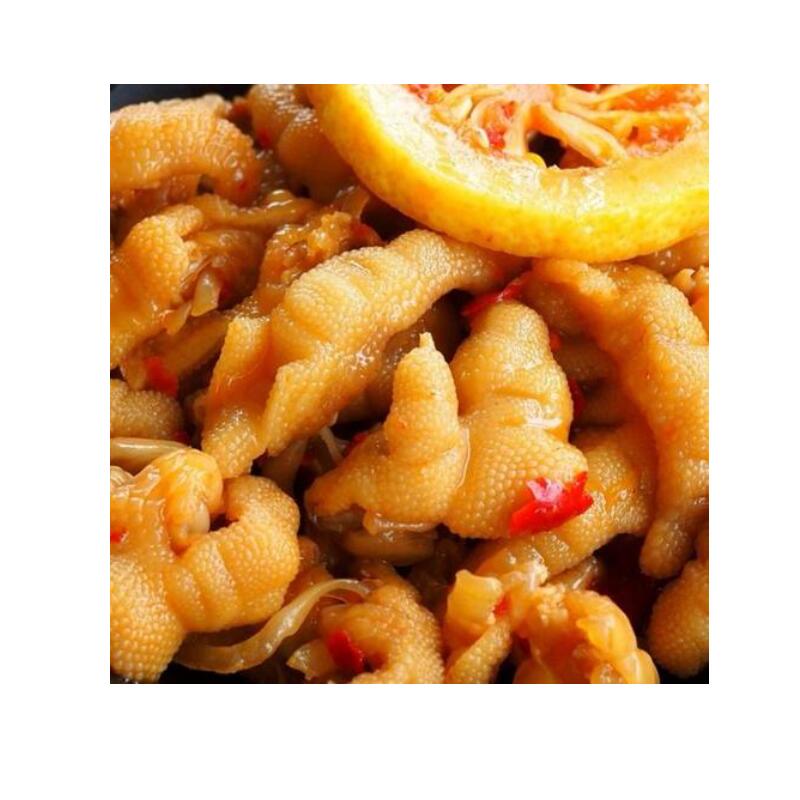 Хит продаж, 580 г * острые куриные когти без косточек, Закуска со вкусом лимона