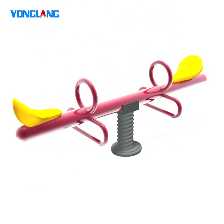 Wholesale 160*45*77cm Outdoor Playground Plastic Seesaw For Kids