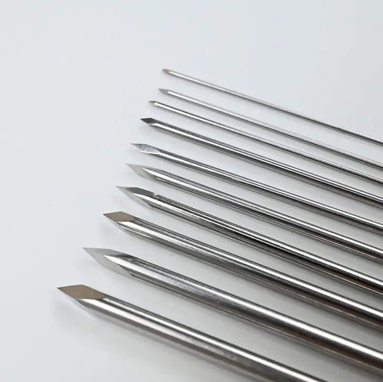 10pcs Orthopedic Threaded Kirschner Wires Stainless Steel Thread Bone Implant Needle 250mm Medical Orthopedics Instruments
