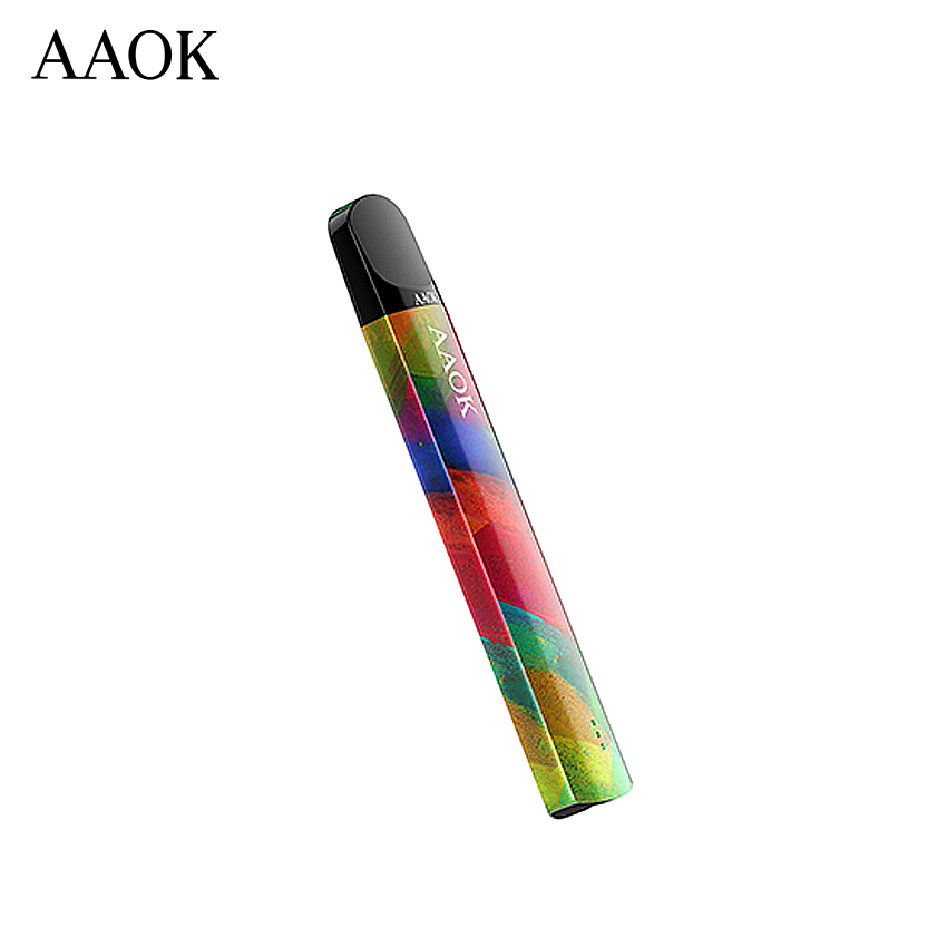 AAOK H02 Fast shipping wholesale private label oem 1.8ml Type-C vape pen cartridge