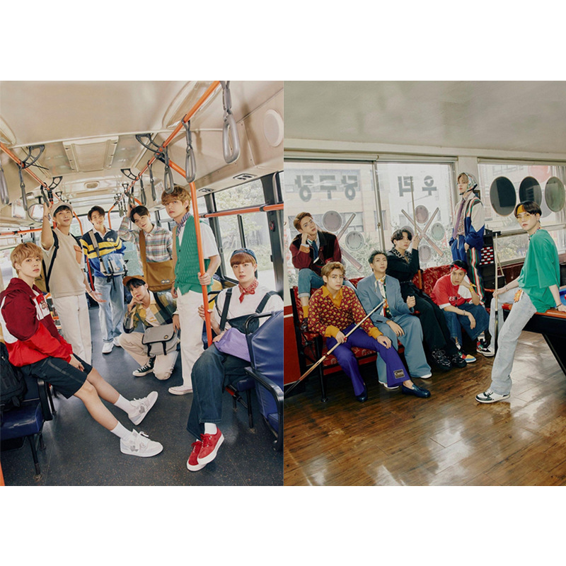Bangtan Boys оптовая продажа 2 шт./компл. Kpop 2021 сезоны постельные наклейки BTS