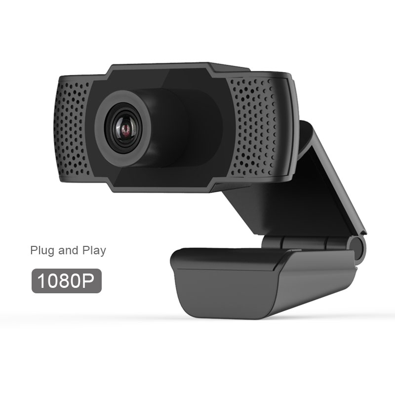 Plug and Play PC Camera Laptop Webcam USB 2.0 Webcam with Microphone For Online Class Remotely Conference