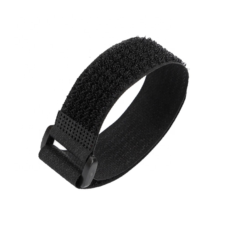 Nylon Adjustable Hook And Loop At Same One Side Straps Cable Tie Wire Straps