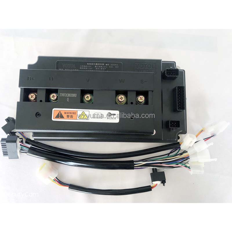 YMMOTOR-Programmable Electric Motorcycle Controller, Electric Scooter Brushless DC Driver, EM150S, 72V150A, 6KW