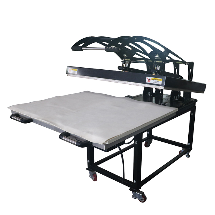 Large format magnetic auto open cheap T shirt heat press/clothing heat press machines