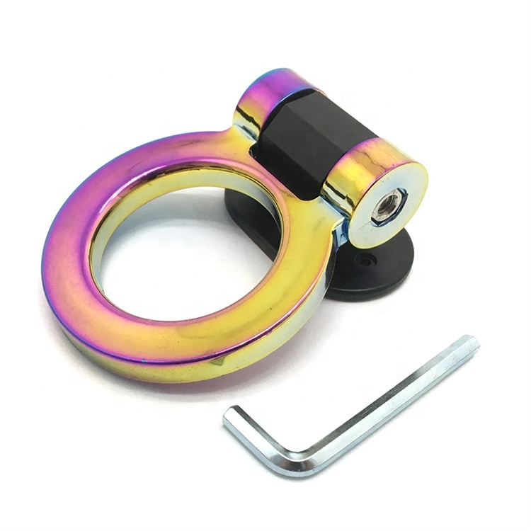 Manufacturers wholesale adjustable paste the tow coupler car towing abs hook decoration and car towing hook