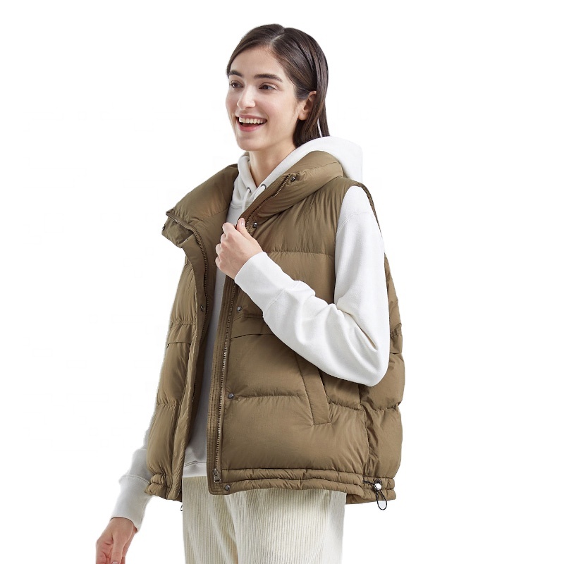 [TANBOER-TB210036]New developed Factory direct selling down vest with good price