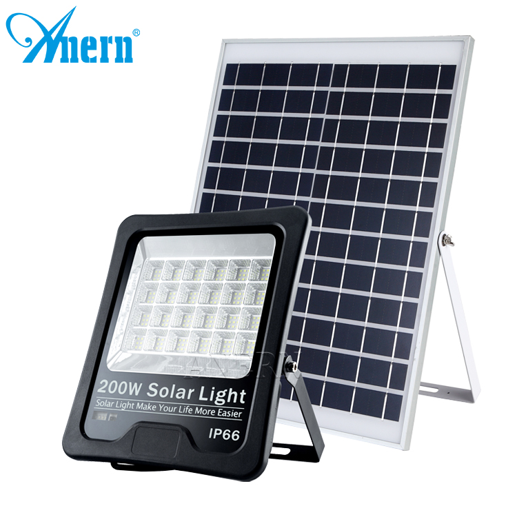 New type outdoor garden lighting 200 watt led solar flood light