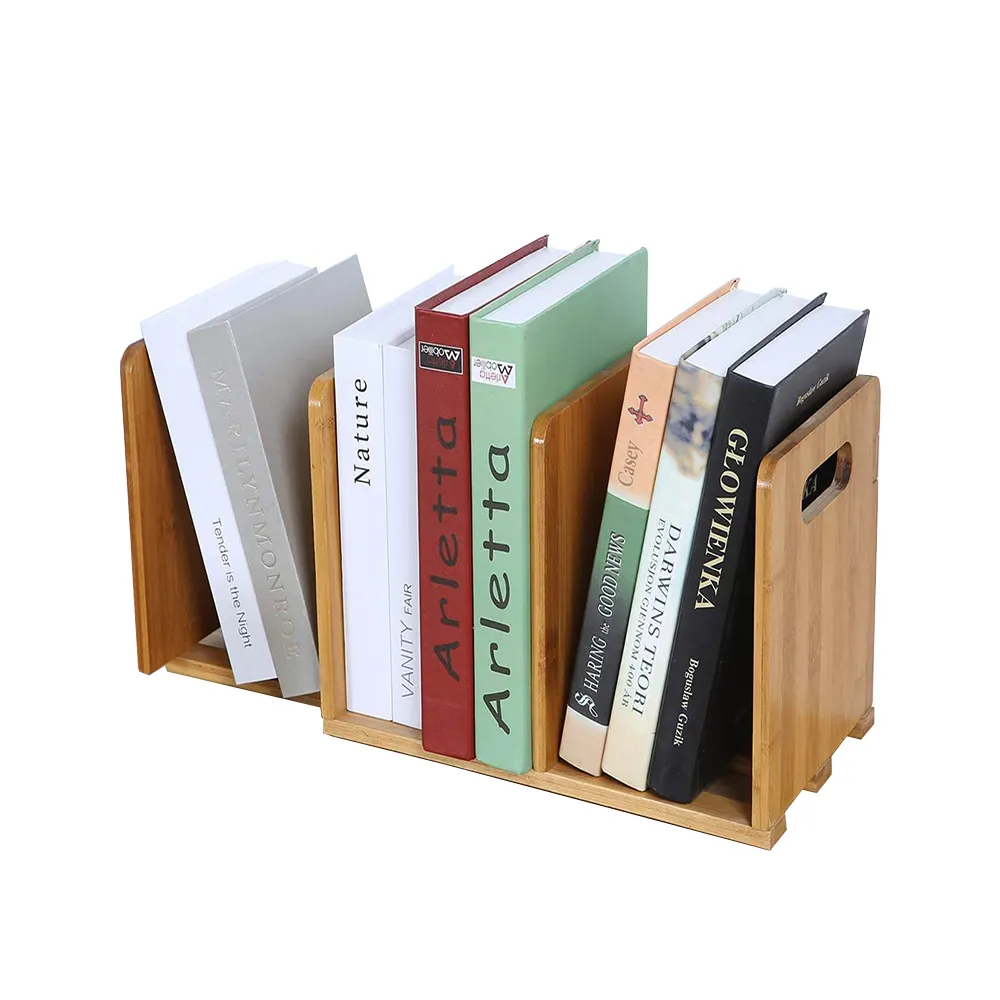 Удобная деревянная книжная коробка на заказ, демонстрационные книжные шкафы, деревянная книжная стойка для студентов, настольная книжная полка