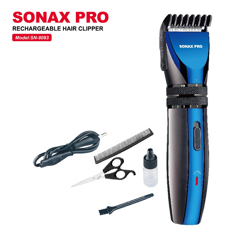 Мужские машинки для стрижки волос Sonax Pro, профессиональные машинки для стрижки волос для дома, гостиницы, на открытом воздухе, 8083