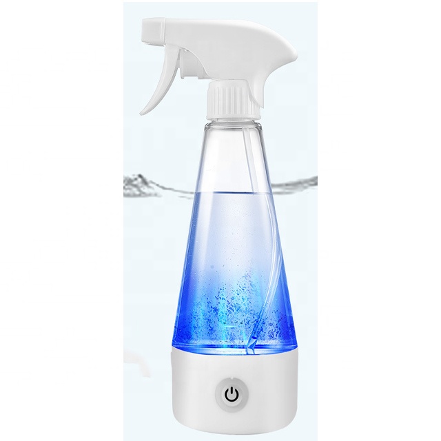 Portable Ele Water Bottle Generator Hypochlorous Acid Making Spray Electrolytic Salt Water Maker