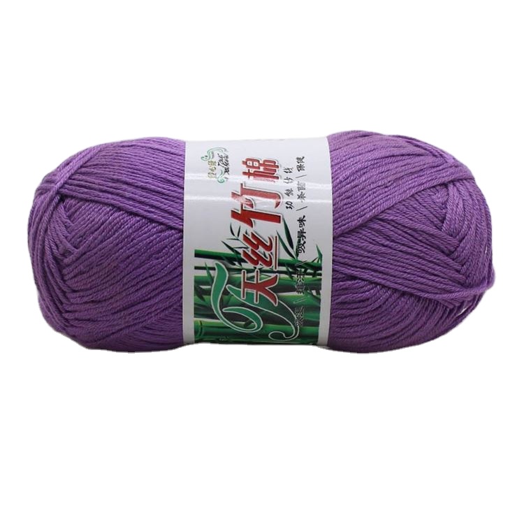 Factory Direct Sale Bamboo Cotton Hand Knitting Yarn Sweater Cotton Thread