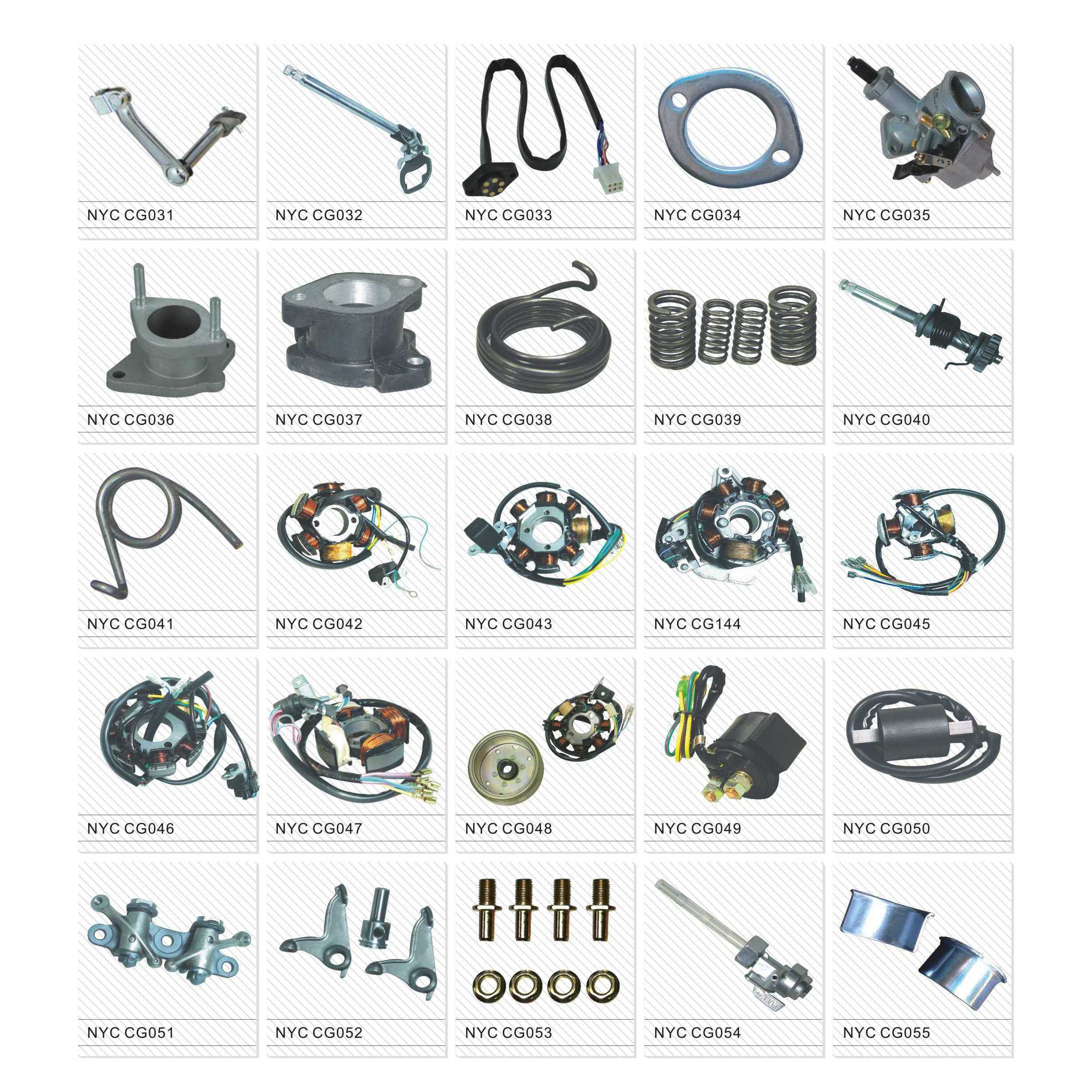 Высококачественные Запчасти для мотоциклов CG125 125cc 150cc 175cc 200cc