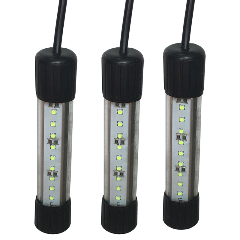Основатель для привлечения рыболовной лампы DC12V20w 100W, лампа для кальмара, погружной светильник, подводная рыболовная лампа