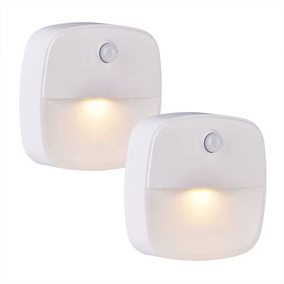 Amazon Hot Sell Cheap Security Indoor Night Light Smart Mini 1 LED Motion Sensor Light for Sleep Baby Children Kids Room