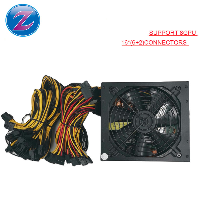 2000w Power Supply 2000W mining power supply 220V For Ethereum Coin computer Mini Machine Power Source 24pin psu
