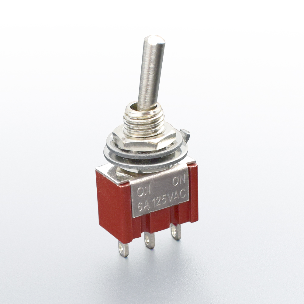 MTS-102 3-контактный SPDT Вкл/на 6A 125VAC 2 Позиции миниатюрный переключатель