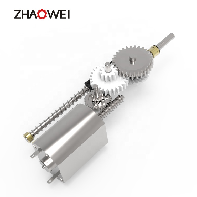 Small Silent High Torque Spur Gear Screw Motor for Electronic Lock of Charging Pile