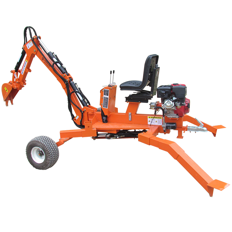 Sinolink Agriculture Machinery Mini Excavator Towable Backhoe with EPA Certificate On Sale