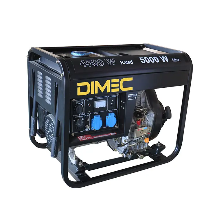 50hz 5KW diesel generator set for Customize  electric start  hot sale  high quality open type genset