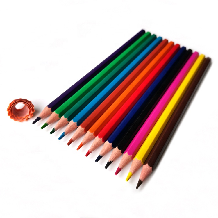 Профессиональный Woodless 7 "12 Радуга Цвет карандаш живопись Art Set