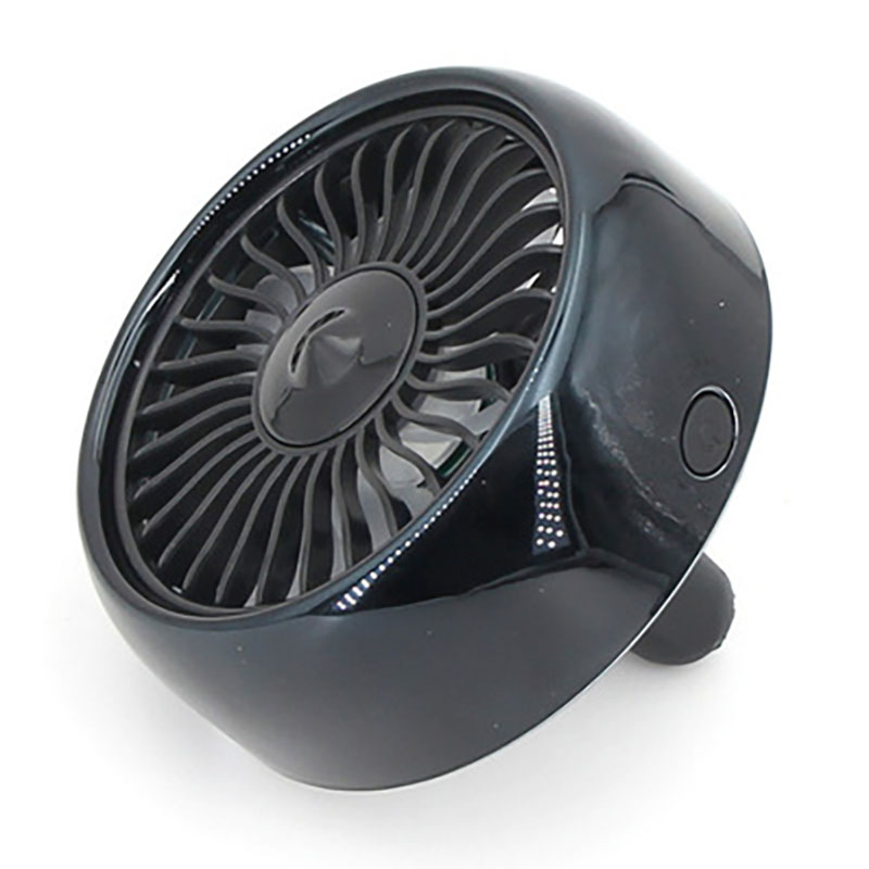 USB Car Cooling Fan 360 Degree Rotation 3 Wind Speed Colorful car fan