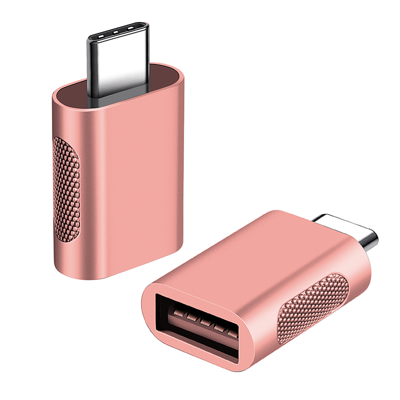 Адаптер Type C-USB 3,0 для быстрой зарядки, высокоскоростной коннектор