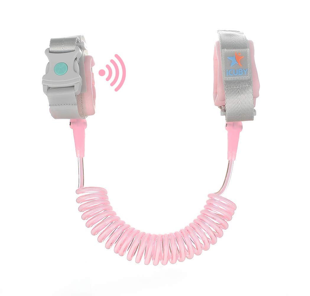 2021new sigh anti lost wrist link harness leash for kids size 18x6x15cm Woven Cotton TPU Steel Wire