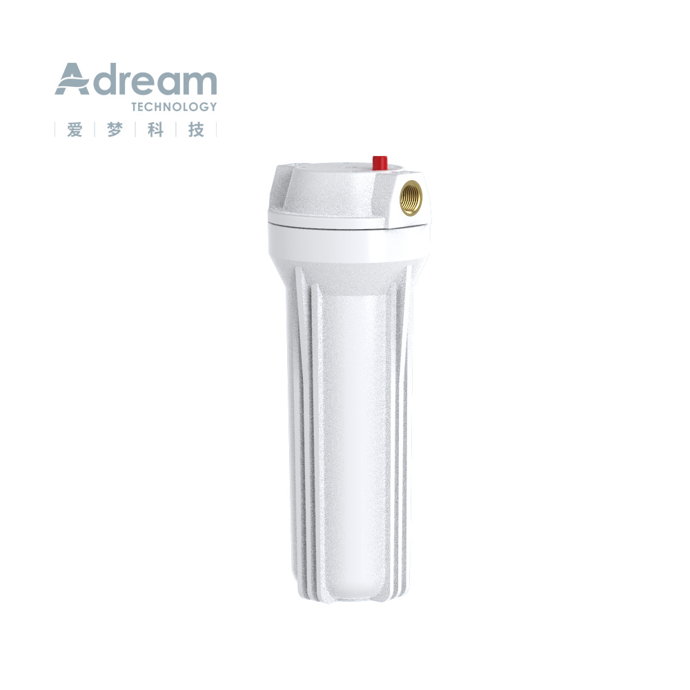 Anhui Adream 10 Inch Clear Filter Housing for Whole House Water Filtration With Brass Inlet/Outlet