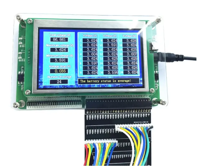 Heltec Voltage tester display show the balance condition in real-time for 2-24S battery