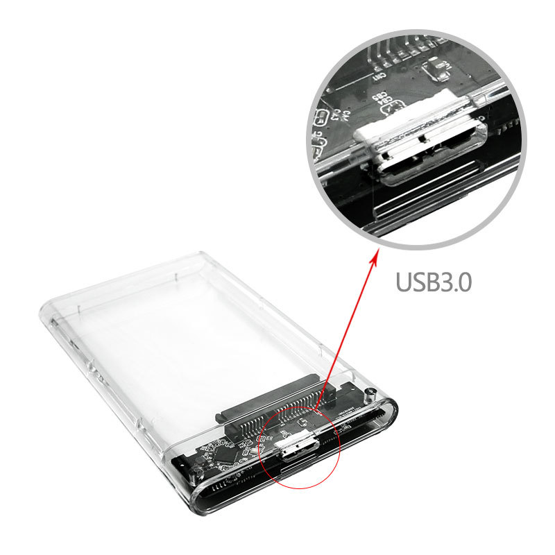 Адаптер USB 3,0 на SATA с корпусом для жесткого диска