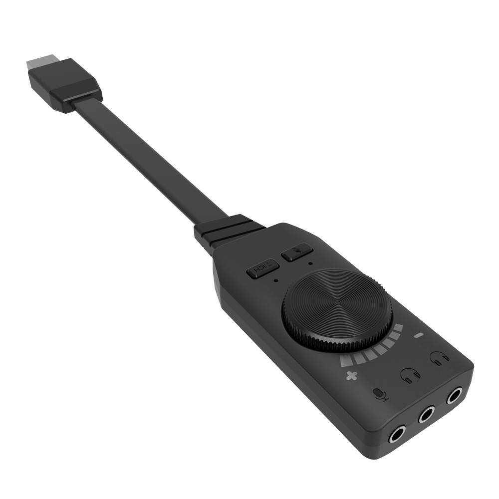 Виртуальная 7.1CH USB звуковая карта внешняя аудио карта 3,5 мм USB адаптер