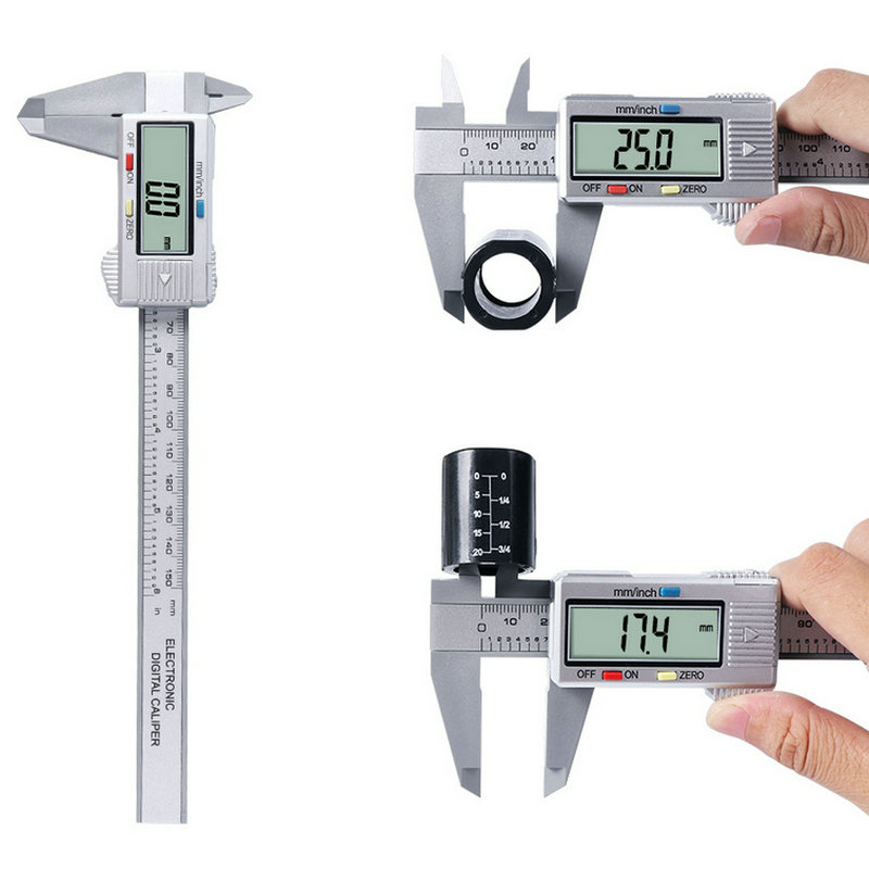 5.9 In Digital Vernier Calipers Digital Ruler Other Hand Measuring & Gauging Tools