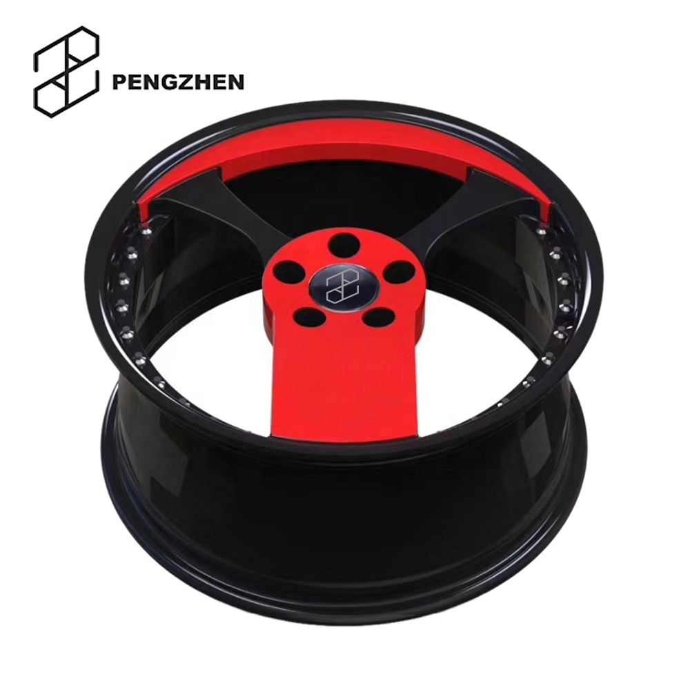 Pengzhen 6061 T6 красный 18 19 20 21 дюймов 5x114,3 кованые диски из алюминиевого сплава для Ford Mustang